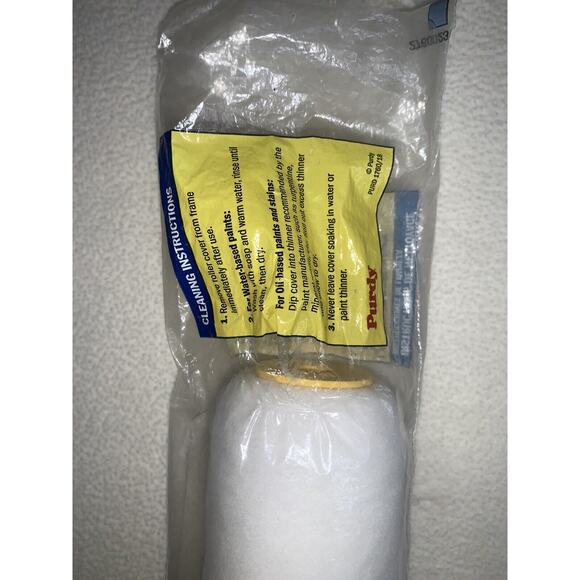 Purdy White Dove Dralon 18 in x 1/2 in Paint Roller Cover Semi Smooth Semi Rough - Picture 4 of 7